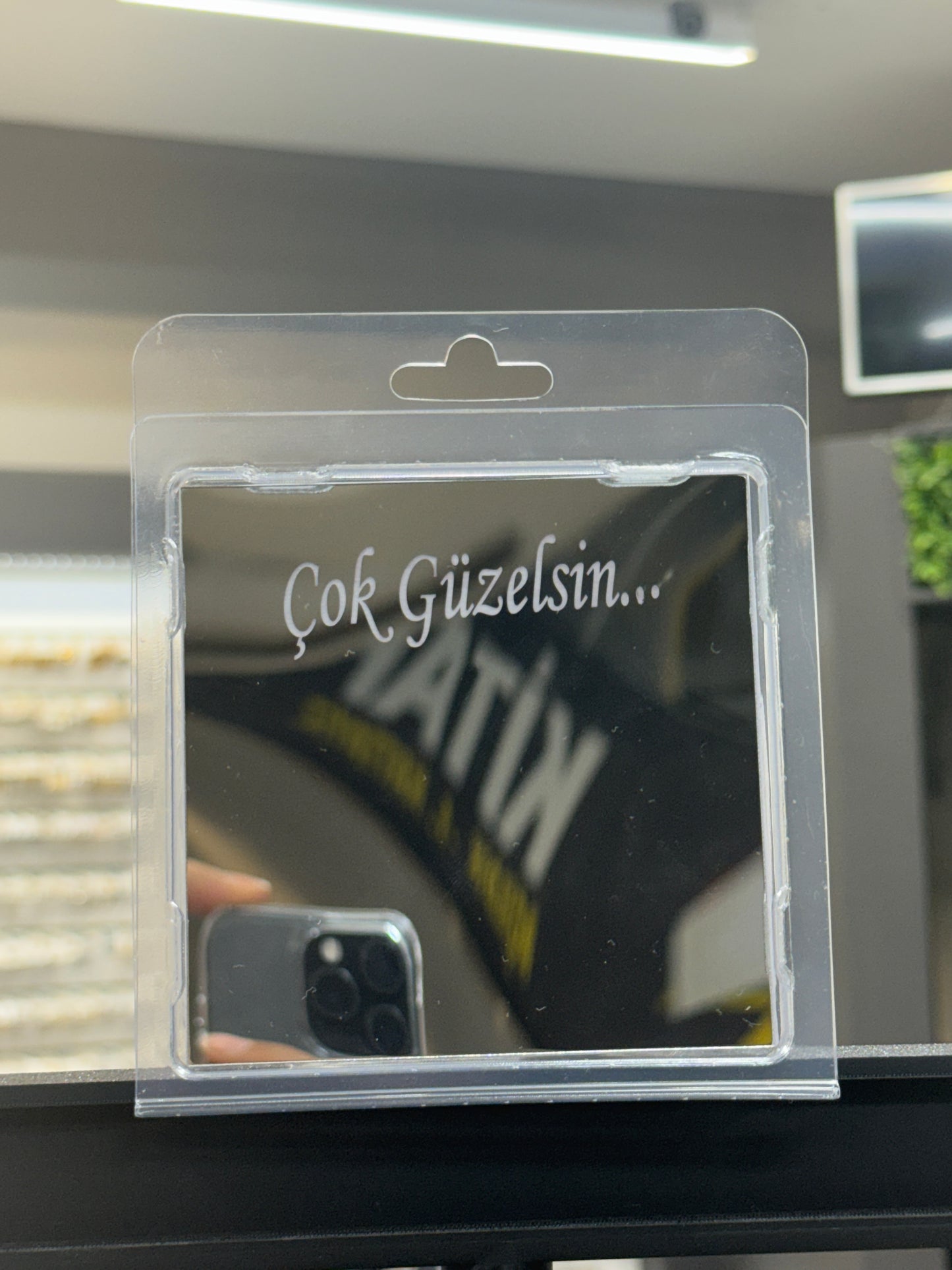 Fotoğraflı Aynalı Buket