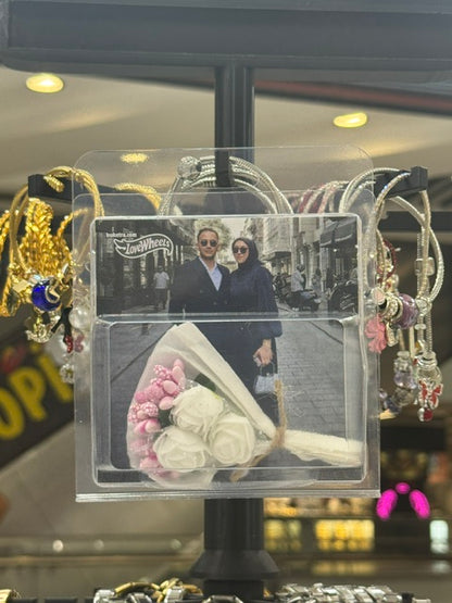 Fotoğraflı Aynalı Buket